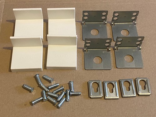 Ikea kallax mounting kit - ikea, white
