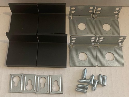 Ikea kallax mounting kit black - ikea,
